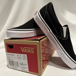 NEW!!!! Vans Classic Slip-on -Black.